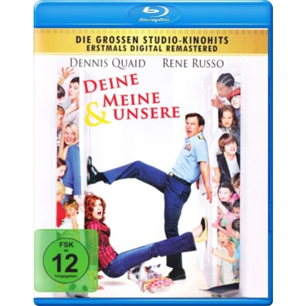 Deine, meine & unsere - Digital Remastered - Dennis Quaid  Blu-ray/NEU/OVP