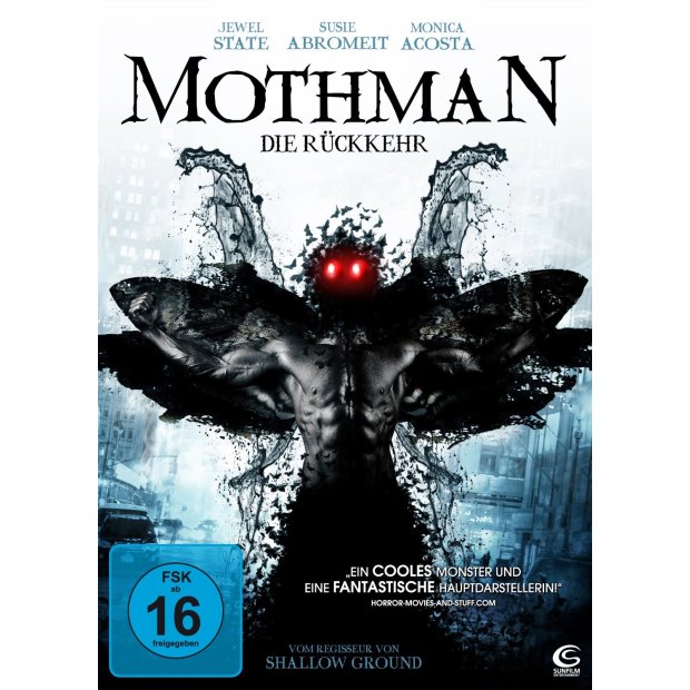 Mothman - Die R&uuml;ckkehr - UNCUT  DVD/NEU/OVP