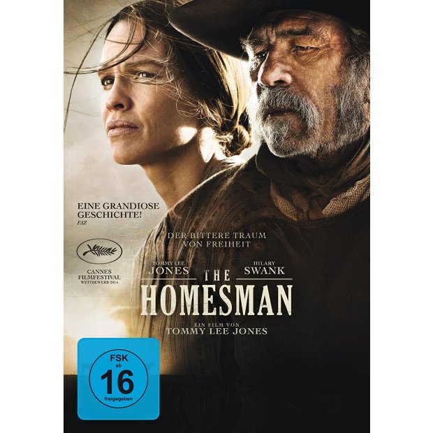 The Homesman - Hilary Swank DVD/NEU/OVP