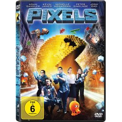 Pixels - Adam Sandler  Kevin James  DVD/NEU/OVP