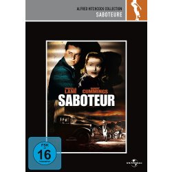 Alfred Hitchcock - Saboteur - Robert Cummings - DVD/NEU/OVP