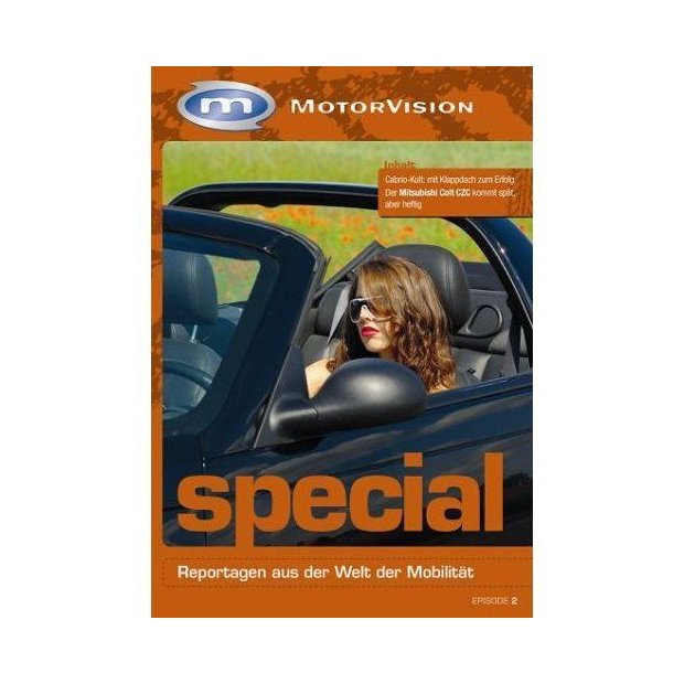 Motorvision: Spezial Vol. 2 - Cabrio Kult - DVD/NEU/OVP