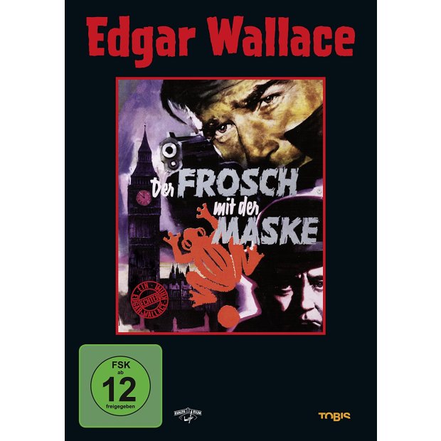 Edgar Wallace - Der Frosch mit der Maske - DVD/NEU/OVP