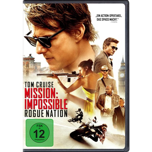 Mission: Impossible 5 - Rogue Nation - Tom Cruise - DVD/NEU/OVP