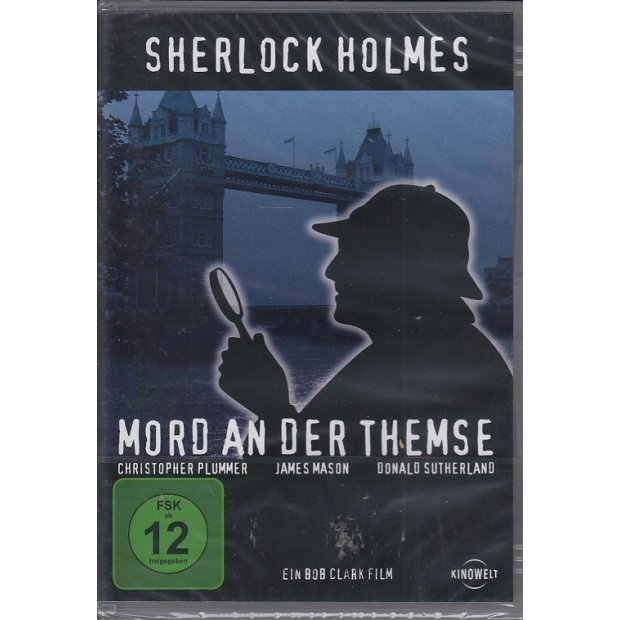Sherlock Holmes - Mord an der Themse - Christopher Plummer  DVD/NEU/OVP