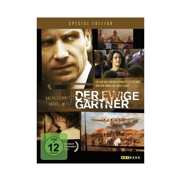 Der ewige Gärtner - Special edition - Ralph Fiennes - 2 DVDs/NEU/OVP