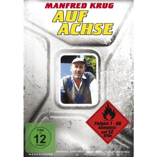 Auf Achse - Gesamtbox - Manfred Krug [12 DVDs] NEU/OVP