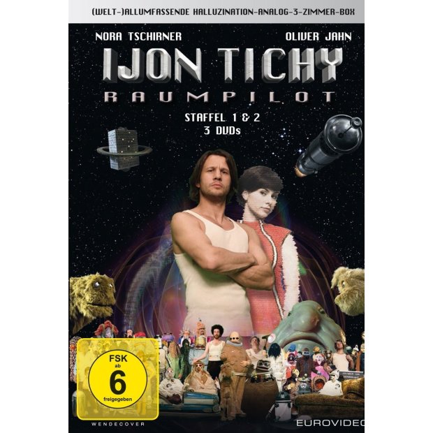 Ijon Tichy: Raumpilot - Staffel 1&2 - Nora Tschirner [3 DVDs]  NEU/OVP
