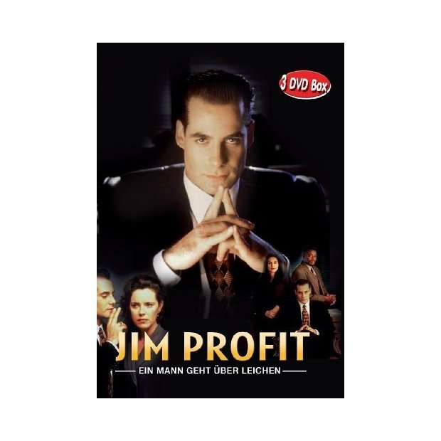 Jim Profit - Ein Mann geht über Leichen - Komplette Serie [3 DVDs] NEU/OVP