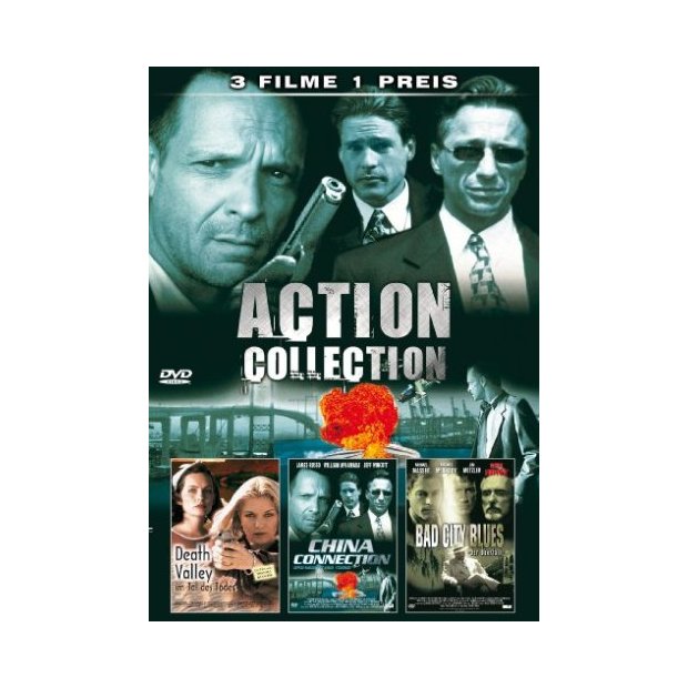 Action Collection - 3 Filme - Death Valley  DVD/NEU !!