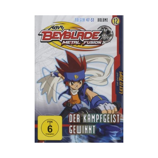 Beyblade Metal Fusion - Volume 12 (Folgen 47-51)  DVD/NEU/OVP