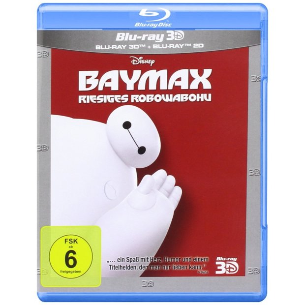 Baymax - Riesiges Robowabohu 3D+2D - [3D Blu-ray] NEU/OVP