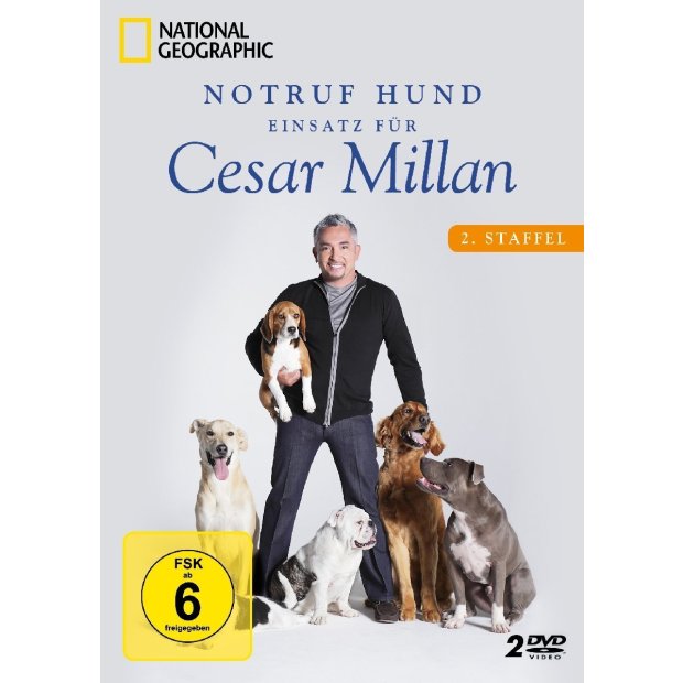 Notruf Hund - Einsatz für Cesar Millan: 2. Staffel [2 DVDs] NEU/OVP