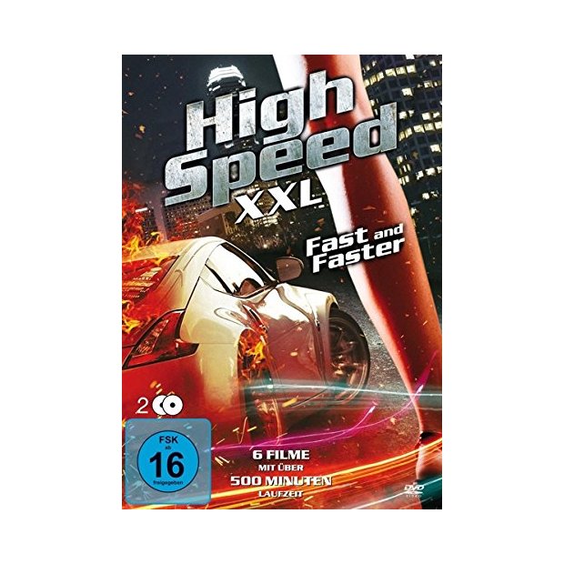 High Speed XXL Box - 6 Filme - 2 DVDs/NEU/OVP