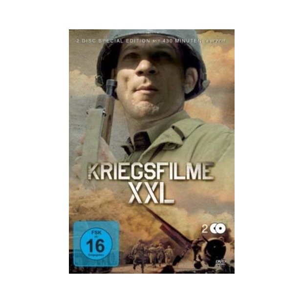 Kriegsfilme XXL - 4 Filme [2 DVDs] NEU/OVP