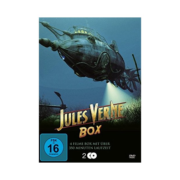 Jules Verne Box - 4 Filme [2 DVDs]  NEU/OVP
