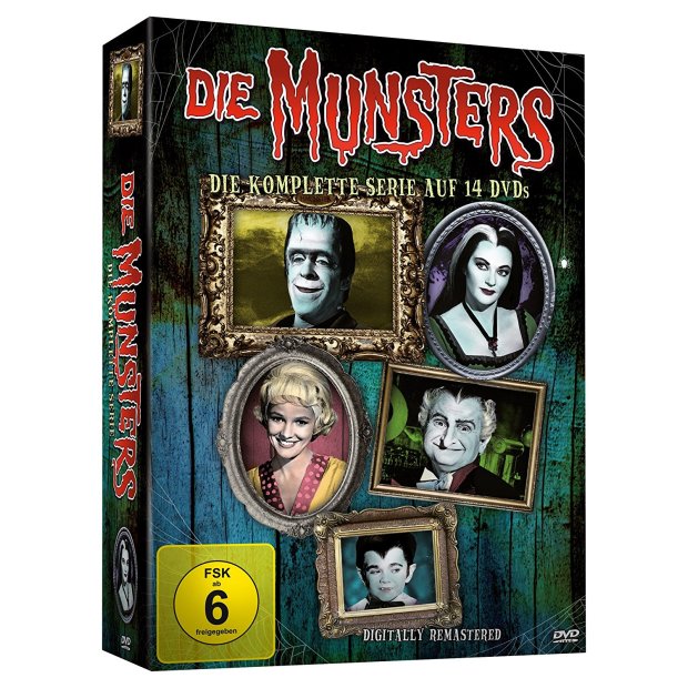 Die Munsters - Die komplette Serie [14 DVDs] NEU/OVP