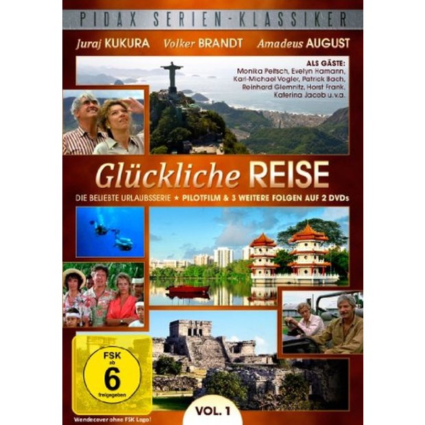 Glückliche Reise - Vol. 1 - Pilotfilm + 3 Folgen (Pidax)  2 DVDs/NEU/OVP