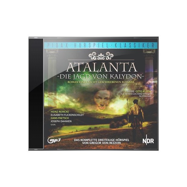Atalanta oder Die Jagd von Kalydon - 3-teiliges H&ouml;rspiel Pidax mp3 CD/NEU/OVP