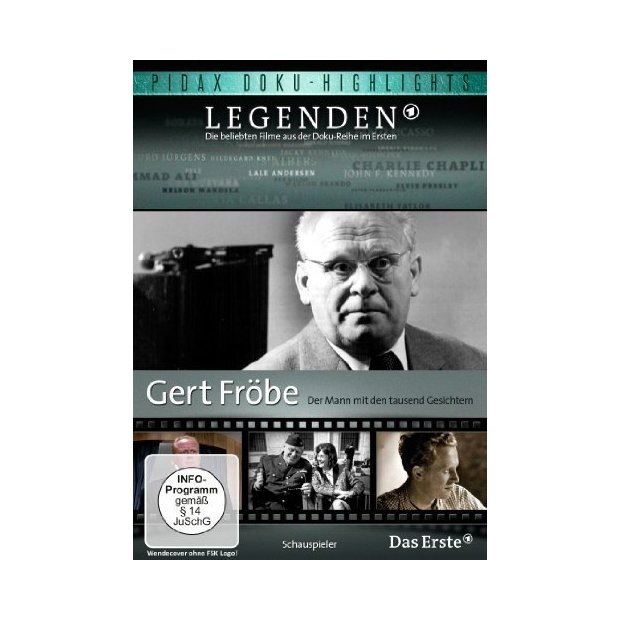 Legenden: Gert Fröbe - Die beliebte ARD-Reihe (Pidax Klassiker)  DVD/NEU/OVP
