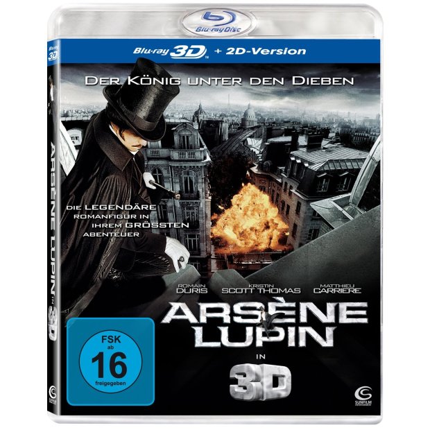 Arsene Lupin (inkl. 2D Version) [3D Blu-ray] NEU/OVP