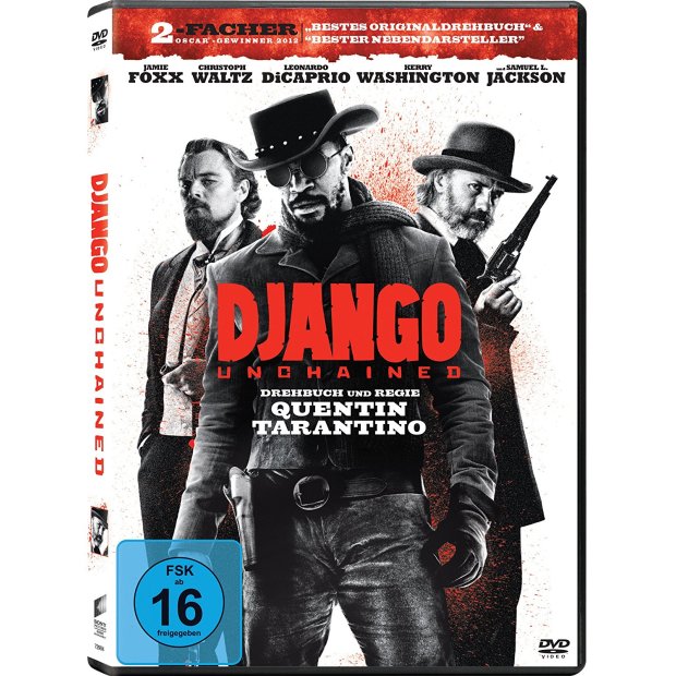 Django Unchained - von Quentin Tarantino  DVD/NEU/OVP