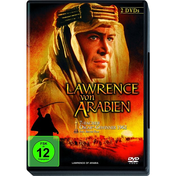 Lawrence von Arabien - Peter OToole - 2 DVDs/NEU/OVP