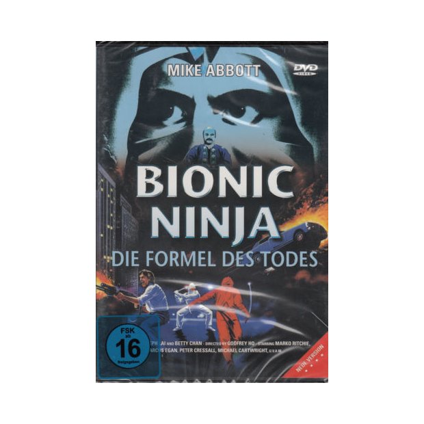 Bionic Ninja - Die Formel des Todes -  DVD/NEU/OVP