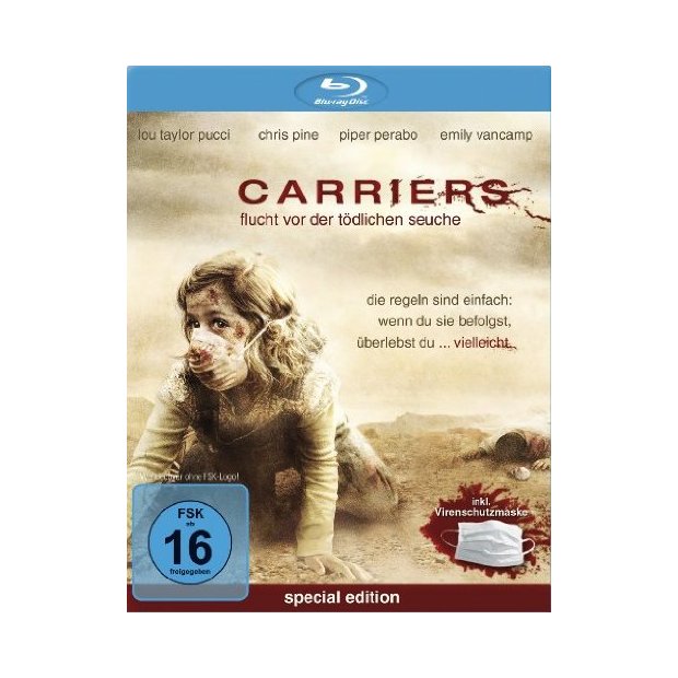 Carriers - Flucht vor der tödlichen Seuche Blu-ray/NEU/OVP