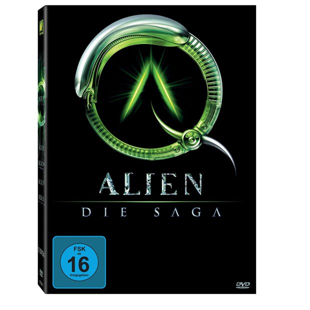 Alien Die Saga - Sigourney Weaver  4 DVDs/NEU/OVP