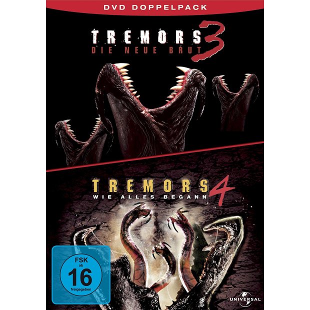 Doppelpack: Tremors 3 + 4  2 DVDs/NEU/OVP
