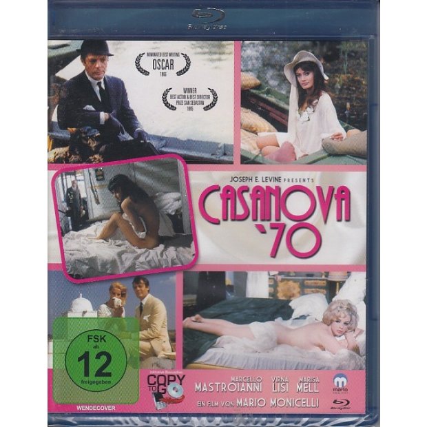Casanova 70 - Blu-ray/NEU/OVP -  Marcello Mastroianni  - Kult !!!!