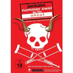 Jackass Nummer Zwei - Der Film (uncut)  DVD/NEU/OVP FSK18