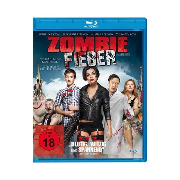 Zombie Fieber - Horrorkomödie  Blu-ray/NEU/OVP FSK18