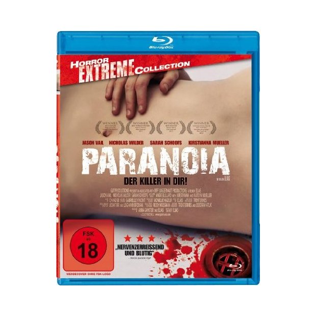 Paranoia - Der Killer in dir!    Blu-ray/NEU/OVP  FSK18