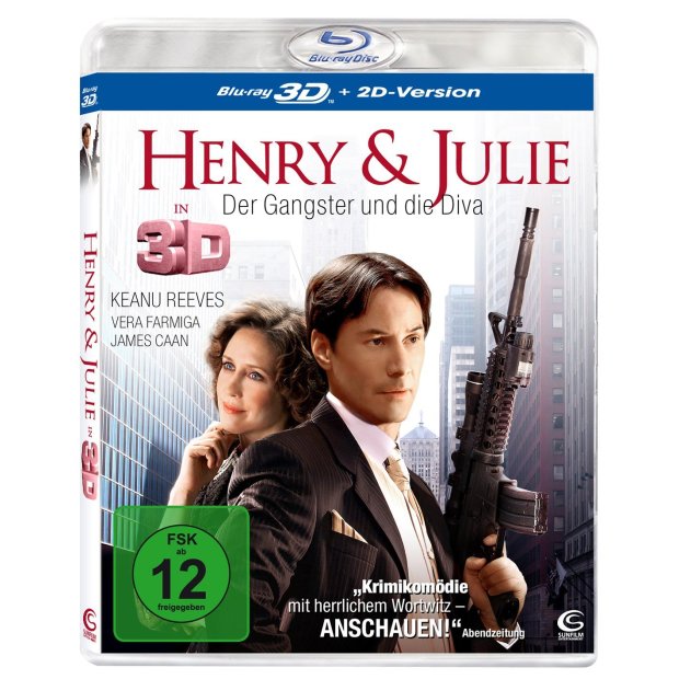 Henry & Julie - Der Gangster und die Diva  [3D Blu-ray + 2D Version] NEU/OVP