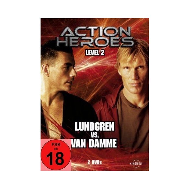 Action Heroes - Level 2: Lundgren vs. Van Damme - 2 Filme [2 DVDs] NEU/OVP FSK18