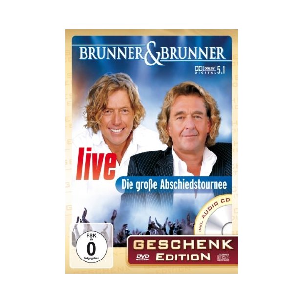 Brunner & Brunner: Die große Abschiedstournee - Geschenk Edition DVD+CD/NEU/OVP