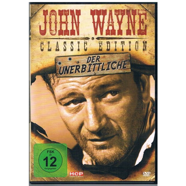 Der Unerbittliche - John Wayne  DVD/NEU/OVP