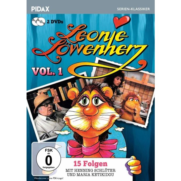 Leonie Löwenherz, Vol. 1 / 15 Folgen der Kult-Serie - Pidax  2 DVDs/NEU/OVP