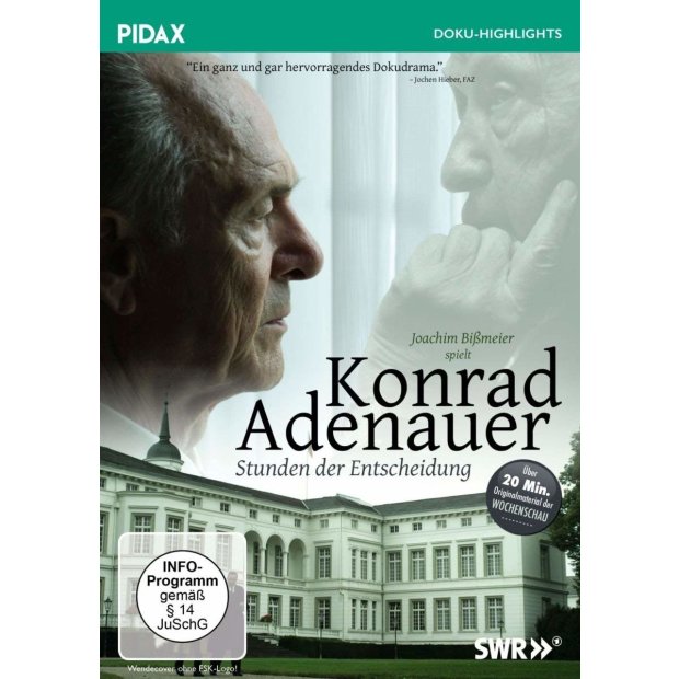 Konrad Adenauer - Stunden der Entscheidung PIDAX Doku Highlights  DVD/NEU/OVP