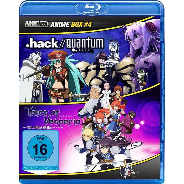 Anime Box 4 - hack//Quantum & Tales of Vesperia - The First Strike - BLU-RAY/NEU