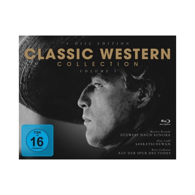 Classic Western Collection - Teil 1 - 3 Westernklassiker - 3 Blu-rays/NEU/OVP