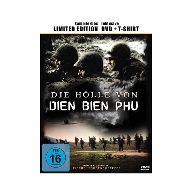 Die Hölle von Dien Bien Phu DVD Sammlerbox inkl. T-Shirt L NEU/OVP