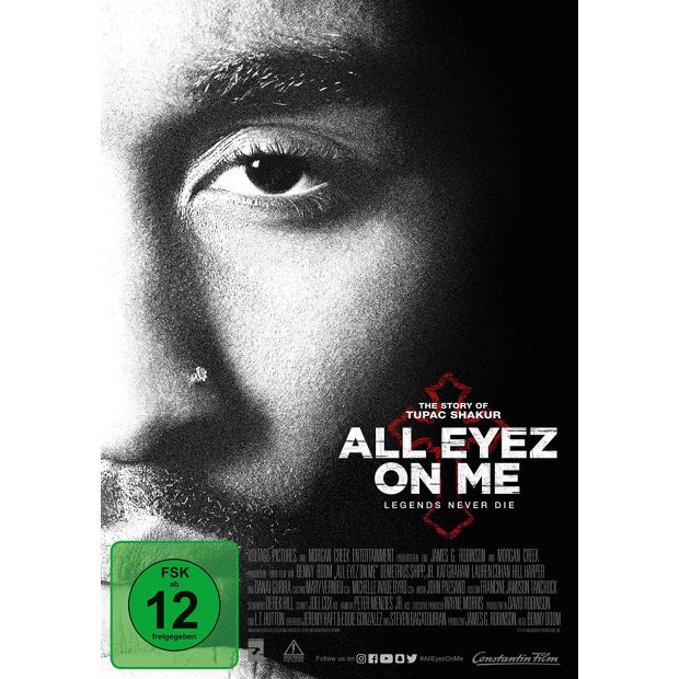 All Eyez On Me - Story of Tupac Shakur  DVD/NEU/OVP