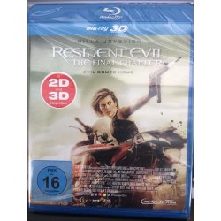 Resident Evil - The Final Chapter - 3D BLU-RAY/NEU/OVP