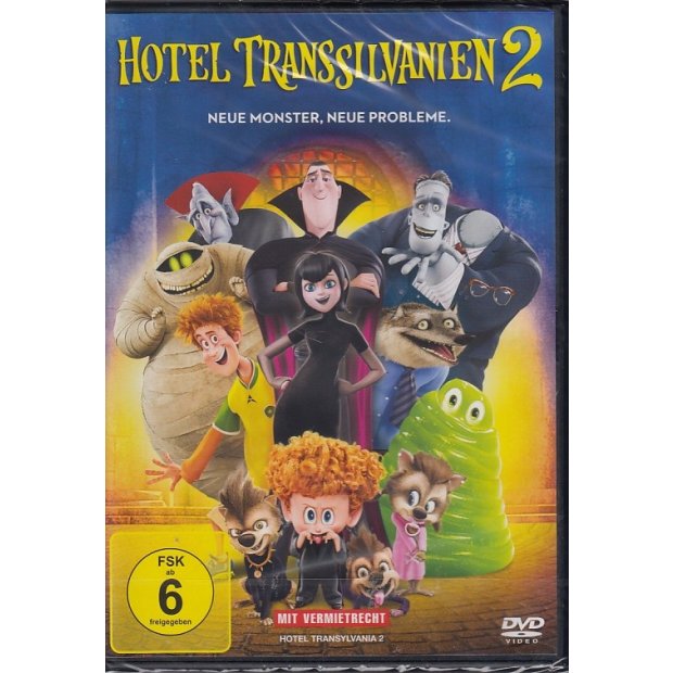 Hotel Transsilvanien 2 - Neue Monster, neue Probleme  DVD/NEU/OVP