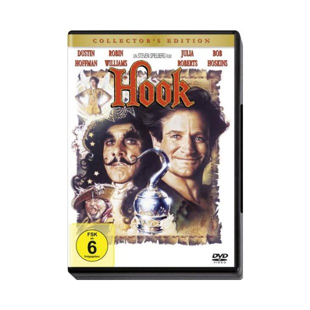 Hook (Peter Pan) Robin Williams  Dustin Hoffman  DVD/NEU/OVP