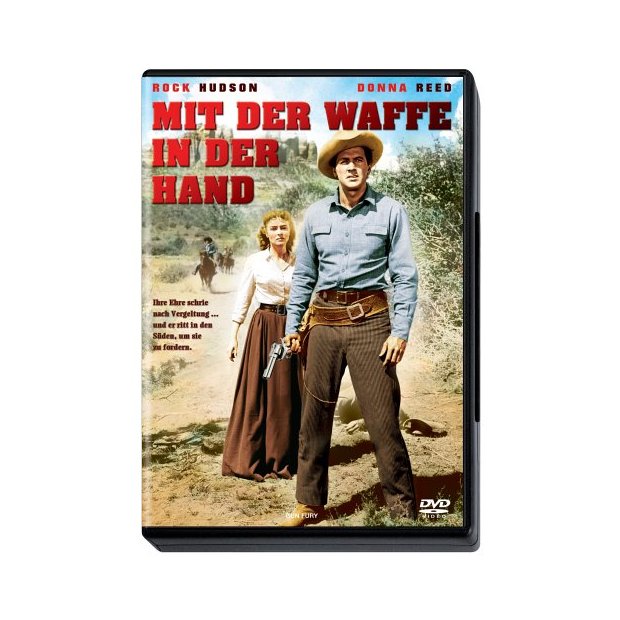 Mit der Waffe in der Hand - Rock Hudson  Westernklassiker  DVD/NEU/OVP