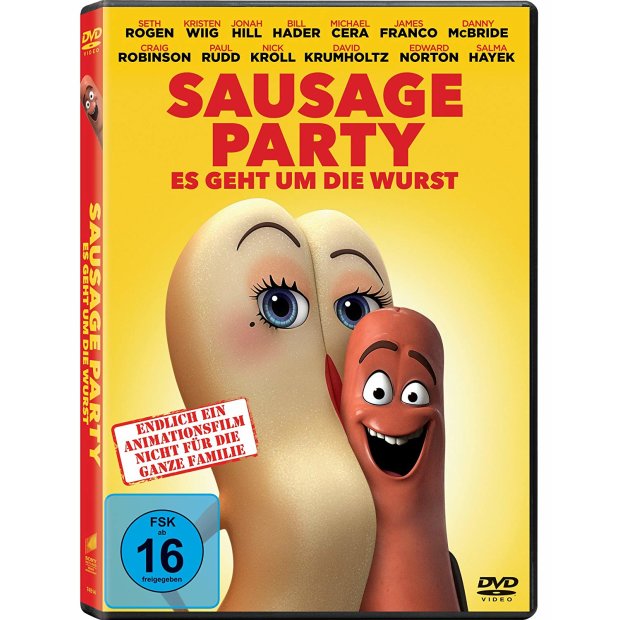 Sausage Party - Es geht um die Wurst - Anime EAN2  DVD/NEU/OVP